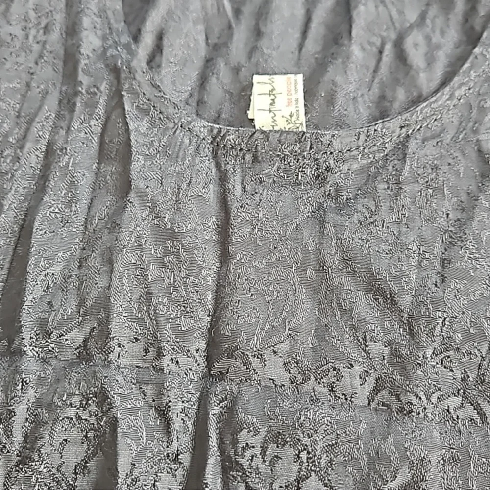 Free People Intimately Shooting Star Slip in Black - Picture 5 of 11